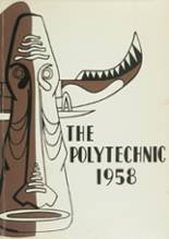 Polytechnic High School 1958 yearbook cover photo