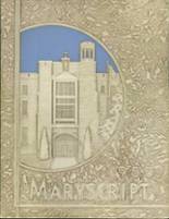 Notre Dame High School 1955 yearbook cover photo