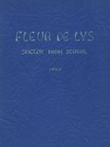 Shelby High School 1945 yearbook cover photo