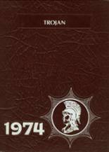 Troy High School 1974 yearbook cover photo