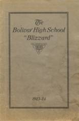 Bolivar Central School  1924 yearbook cover photo