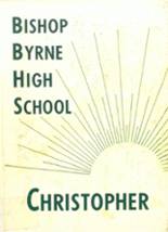 Bishop Byrne High School 1965 yearbook cover photo