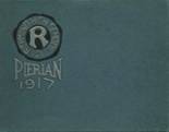 Richmond High School 1917 yearbook cover photo