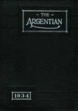 Argentine High School 1934 yearbook cover photo