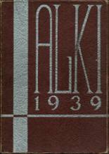 Vancouver High School 1939 yearbook cover photo