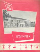 Gwinn High School 1957 yearbook cover photo
