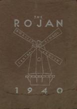 Roeliff Jansen Central School 1940 yearbook cover photo