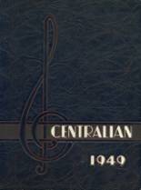 Central High School 1949 yearbook cover photo