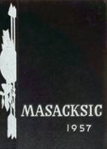 Longmeadow High School 1957 yearbook cover photo