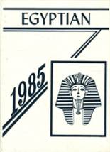 Egyptian High School 1985 yearbook cover photo