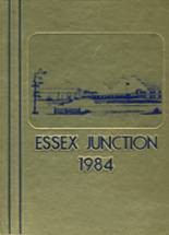 Essex Junction High School 1984 yearbook cover photo