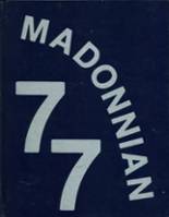Madonna High School 1977 yearbook cover photo