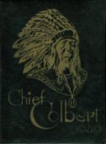Colbert County High School 1949 yearbook cover photo