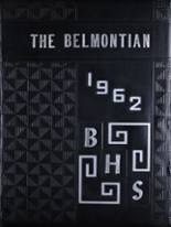 Belmont High School 1962 yearbook cover photo