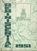 Norwalk High School 1951 yearbook cover photo