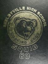 Shelbyville High School 1980 yearbook cover photo