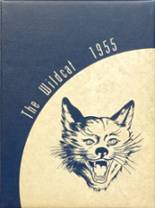 Harrisonville High School 1955 yearbook cover photo