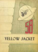 Goodwater High School 1958 yearbook cover photo