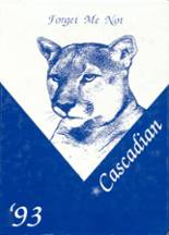 Cascade High School 1993 yearbook cover photo