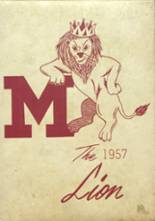 Mabelvale High School 1957 yearbook cover photo