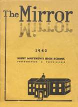St. Matthews High School 1943 yearbook cover photo