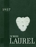 Laurel Valley High School 1957 yearbook cover photo