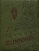 Clinton High School 1953 yearbook cover photo