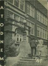 Mendota Township High School 1941 yearbook cover photo