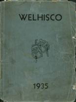 Wellston High School 1935 yearbook cover photo