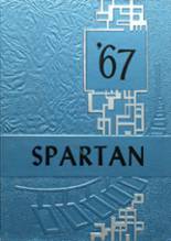 Sparta High School 1967 yearbook cover photo