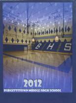 Burgettstown High School 2012 yearbook cover photo