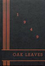 Oakfield High School 1949 yearbook cover photo