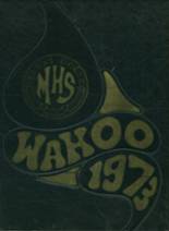Matoaka High School 1973 yearbook cover photo