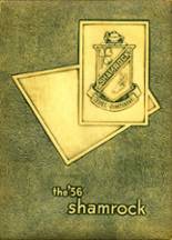 Shamrock High School 1956 yearbook cover photo