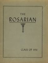 Holy Rosary High School 1951 yearbook cover photo