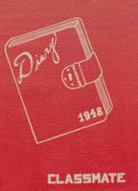 New London High School 1948 yearbook cover photo