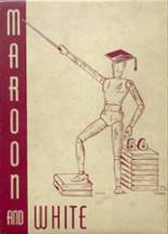 A.B. Davis High School 1956 yearbook cover photo