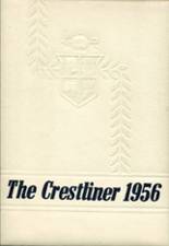 Crestline High School 1956 yearbook cover photo