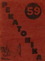 Darlington High School 1959 yearbook cover photo