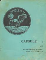 Apollo High School 1972 yearbook cover photo