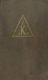 1923 Kenney Community High School Yearbook from Clinton, Illinois cover image