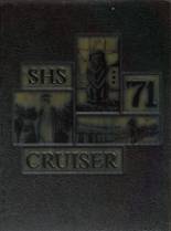 Shelby High School 1971 yearbook cover photo