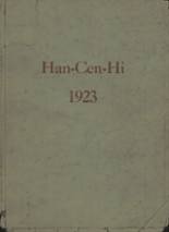 Hancock Central High School 1923 yearbook cover photo