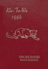 Snohomish High School 1946 yearbook cover photo