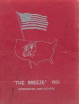 1951 Stonington High School Yearbook from Stonington, Maine cover image
