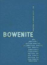 Bowen High School 1966 yearbook cover photo