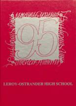 Leroy-Ostrander High School 1995 yearbook cover photo