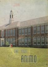 Franklin County High School 1959 yearbook cover photo