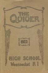 Woonsocket High School 1922 yearbook cover photo