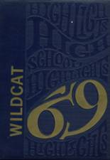 Mt. Olive High School 1969 yearbook cover photo